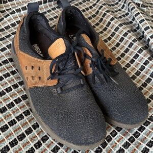 Rockport Dark Blue and Brown Sneakers